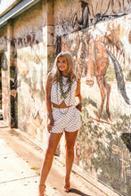 Load image into Gallery viewer, The Dotted Spur Shorts in White