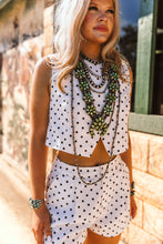 Load image into Gallery viewer, The Dotted Spur Top in White