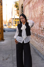 Load image into Gallery viewer, The Laced Up In Ivory Top