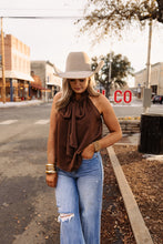 Load image into Gallery viewer, The Saddle Tie Top