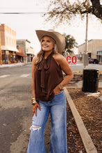 Load image into Gallery viewer, The Saddle Tie Top