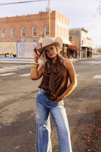 Load image into Gallery viewer, The Saddle Tie Top