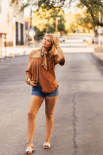 Load image into Gallery viewer, The Copper Canyon Top in Honey Brown