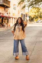 Load image into Gallery viewer, The Copper Canyon Top in Khaki