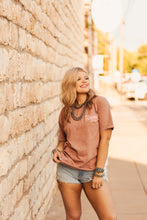 Load image into Gallery viewer, Texas Lone Star State Mauve T-Shirt
