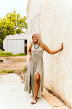 Load image into Gallery viewer, The Theros Dress in Green Lily