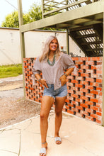 Load image into Gallery viewer, The Saddle Striped Top