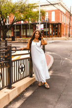 Load image into Gallery viewer, The Bluebonnet Breeze Dress in White