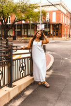 Load image into Gallery viewer, The Bluebonnet Breeze Dress in White