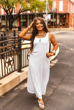 Load image into Gallery viewer, The Bluebonnet Breeze Dress in White