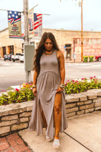 Load image into Gallery viewer, The Theros Dress in Taupe