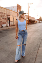Load image into Gallery viewer, The Pastel Pop Tank in Serene Blue
