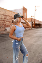 Load image into Gallery viewer, The Pastel Pop Tank in Serene Blue