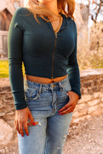 Load image into Gallery viewer, The Saddle Breeze Cropped Hoodie