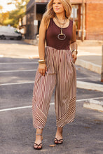 Load image into Gallery viewer, The Willow Striped Jumpsuit