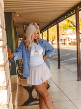 Load image into Gallery viewer, The Rosebud Reverie Skort