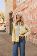 Load image into Gallery viewer, The Teagan Top in Muted Yellow