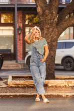 Load image into Gallery viewer, The Clayton Striped Tee in Kelly Green