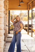 Load image into Gallery viewer, The Gingham Grace Top
