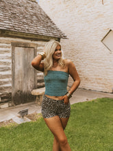 Load image into Gallery viewer, The Chaser Top in Dark Sage