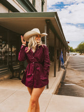 Load image into Gallery viewer, The Bordeaux Bloom Romper