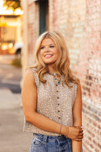Load image into Gallery viewer, The Lettie Leopard Vest Top