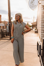 Load image into Gallery viewer, The Saddle Club Stripe Jumpsuit