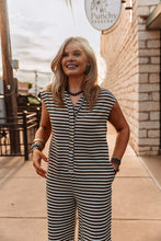 Load image into Gallery viewer, The Saddle Club Stripe Jumpsuit
