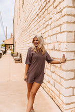 Load image into Gallery viewer, The Hattie Romper in Chocolate