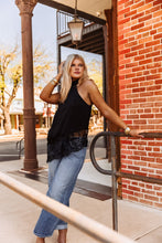 Load image into Gallery viewer, The Love In Lace Top in Black