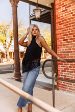 Load image into Gallery viewer, The Love In Lace Top in Black