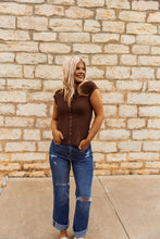 Load image into Gallery viewer, The Wesson Top in Brown