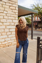 Load image into Gallery viewer, The Wesson Top in Brown