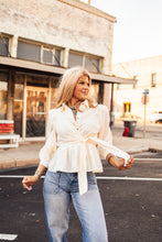 Load image into Gallery viewer, The Thida Top in Cream