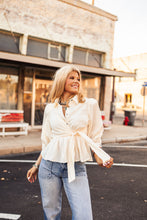 Load image into Gallery viewer, The Thida Top in Cream