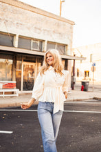 Load image into Gallery viewer, The Thida Top in Cream