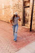 Load image into Gallery viewer, The Clayton Striped Tee in Black