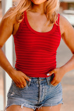 Load image into Gallery viewer, The Rustler Tank Top in Red
