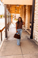 Load image into Gallery viewer, The Jett Top in Brown