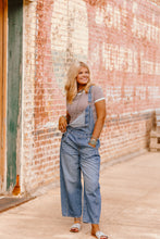 Load image into Gallery viewer, Cowgirl Creek Denim Overalls