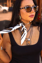 Load image into Gallery viewer, Satin Horse Bit Wild Rag