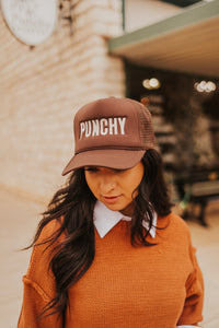 Brown Punchy Hat