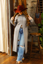 Load image into Gallery viewer, The Bellini Sweater Tunic in Heather Grey