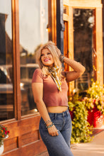 Load image into Gallery viewer, The Dusty Rose Cowgirl Tee