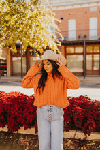 Load image into Gallery viewer, The Let’s Get Cozy Sweater in Rust