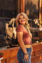 Load image into Gallery viewer, The Dusty Rose Cowgirl Tee