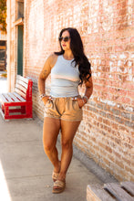 Load image into Gallery viewer, The Birdie Shorts in Taupe