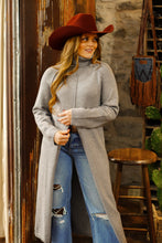 Load image into Gallery viewer, The Bellini Sweater Tunic in Heather Grey