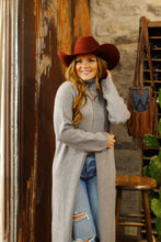 Load image into Gallery viewer, The Bellini Sweater Tunic in Heather Grey
