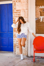 Load image into Gallery viewer, The Steffen Pinstripe Shorts